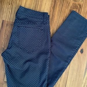 {Old Navy} Dark Blue Polka Dot Jeans